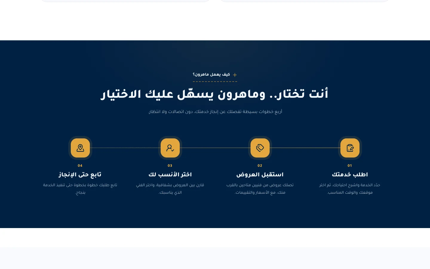موقع ماهرون — كيف يعمل